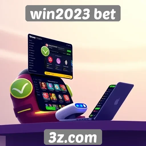 Explorando a interface do usuário do Win2023 bet