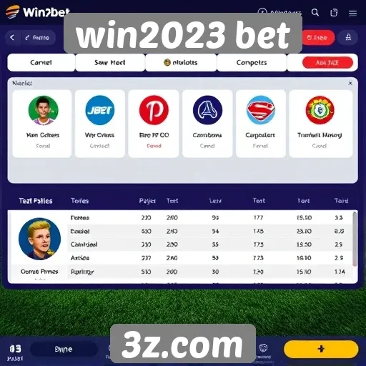 Interface do usuário do Win2023 Bet é amigável e acessível
